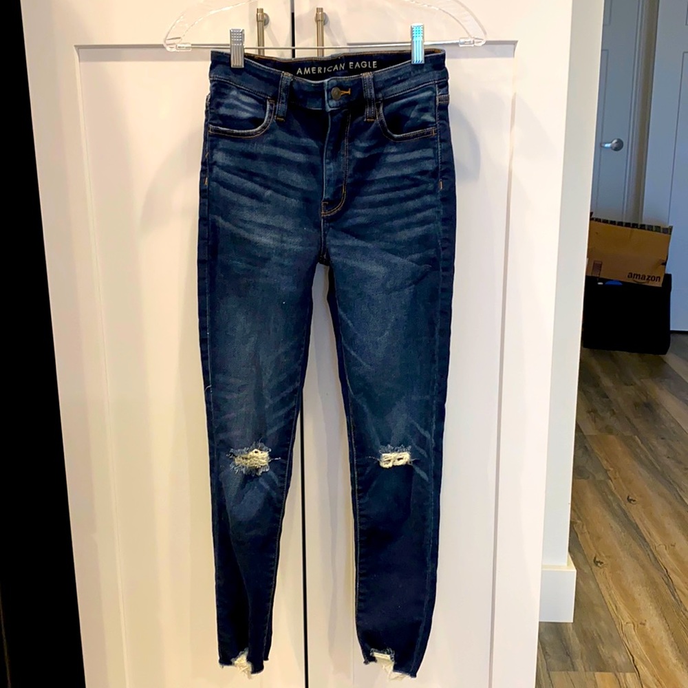 Ripped jeans!